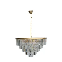 Люстра подвесная Призм Клир (Prism Clear) 10019/800C LOFT IT прозрачная на 8 ламп, основание золотое в стиле классический Люстра подвесная Призм Клир (Prism Clear) 10019/800C LOFT IT прозрачная на 8 ламп, основание золотое в стиле классический
